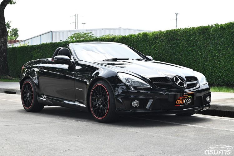 รถ Mercedes-Benz SLK-Class SLK200 Kompressor สี ดำ