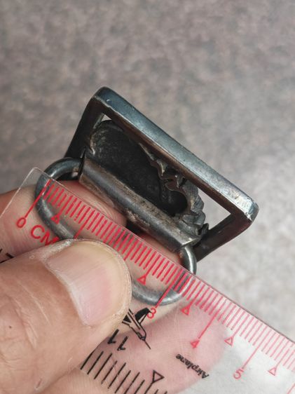 หัวเข็มขัดม้าคู่เงินแท้ ฝังพลอย งานนอกงานเก่า หนึ่งเดียวครับ ราคาแบ่งปัน รูปที่ 13