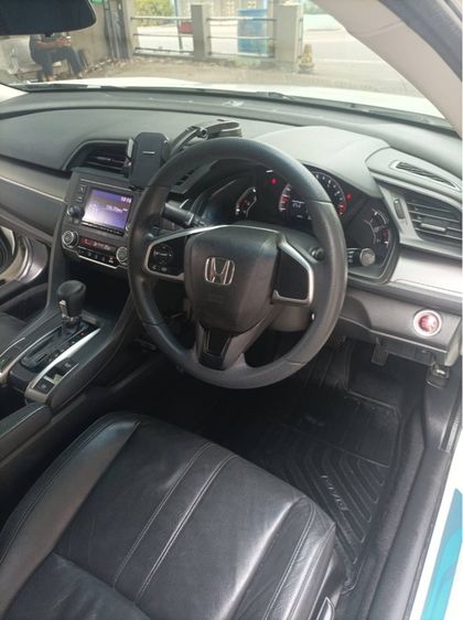 Honda Civic 2018 1.8 EL i-VTEC เบนซิน ไม่ติดแก๊ส เกียร์อัตโนมัติ ขาว รูปที่ 4
