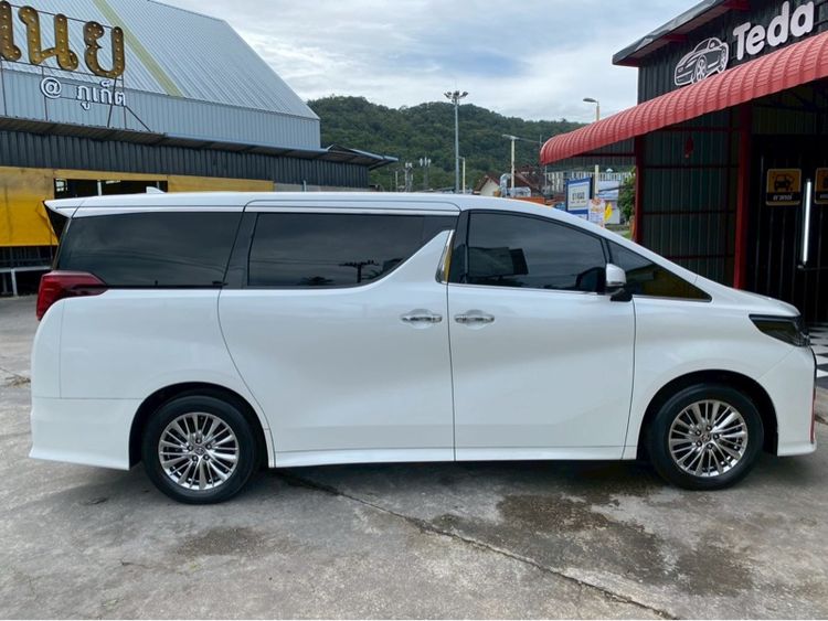Toyota Alphard 2022 Van เบนซิน ไม่ติดแก๊ส เกียร์อัตโนมัติ ขาว รูปที่ 4