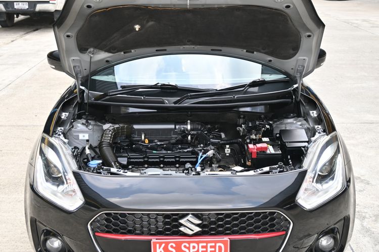 Suzuki Swift 2018 1.25 GLX Sedan เบนซิน ไม่ติดแก๊ส เกียร์อัตโนมัติ ดำ รูปที่ 2
