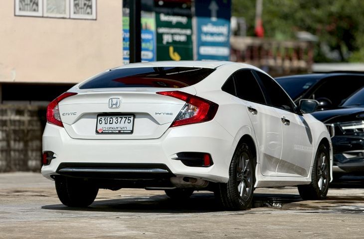 Honda Civic 2021 1.8 EL i-VTEC เบนซิน เกียร์อัตโนมัติ ขาว รูปที่ 4