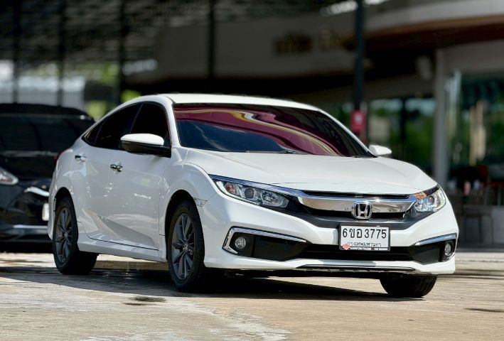 Honda Civic 2021 1.8 EL i-VTEC เบนซิน เกียร์อัตโนมัติ ขาว รูปที่ 2