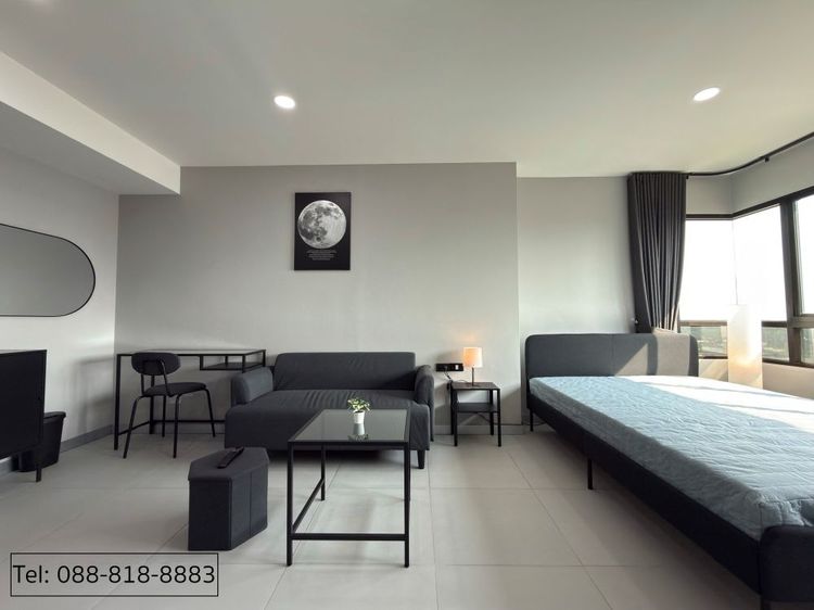 ตกแต่งครบ ขายคอนโดลุมพินี เพลส นราธิวาส - เจ้าพระยา ชั้น 28 อาคาร A ติดแม่น้ำ ถ.พระราม 3 30.20 ตร.ม ขายถูก โทร 088-818-8883 รูปที่ 3