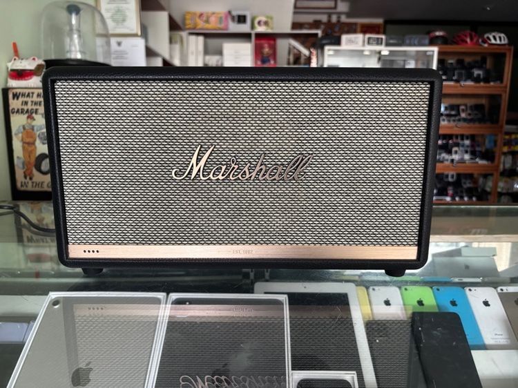 ลำโพงบลูทูธ Marshall  Stanmore II Voice สีดำ เครื่องศูนย์ไทย สภาพสวยๆ  รูปที่ 2