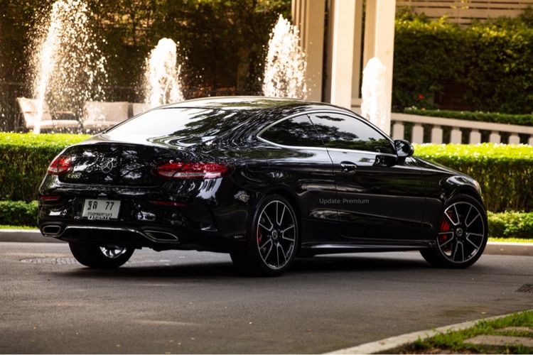 Mercedes-Benz C-Class 2019 C200 CGI Sedan เบนซิน ไม่ติดแก๊ส เกียร์อัตโนมัติ ดำ รูปที่ 4