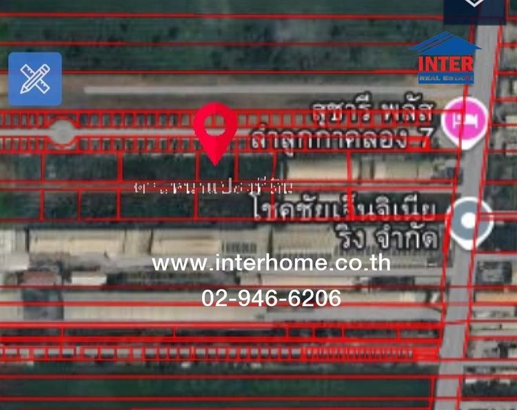 ที่ดินเปล่า 400 ตร.ว. ที่ดิน ถนนลำลูกกาคลอง7 ใกล้ตลาดชัชวาล ถนนลำลูกกาคลอง7 ถนนลำลูกกา ถนนรังสิต-นครนายก ลำลูกกา ปทุมธานี