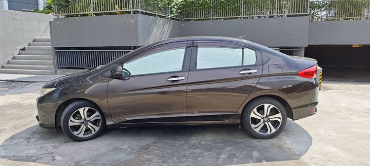 Honda City 2014 1.5 Sv i-VTEC Sedan เบนซิน ไม่ติดแก๊ส เกียร์อัตโนมัติ น้ำตาล รูปที่ 4