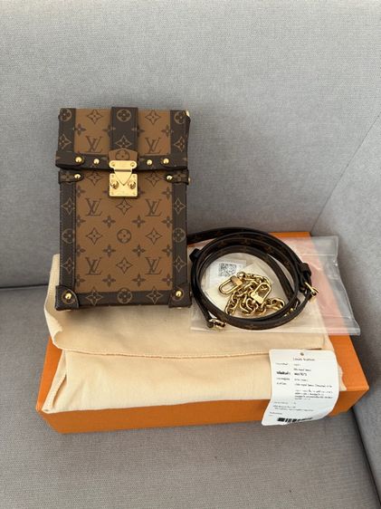 ไม่ระบุ น้ำตาล อื่นๆ Louis Vuitton LV pochette trunk vertical
