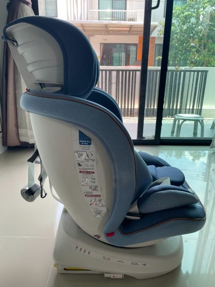 GLOWY คาร์ซีท รุ่น Banana Smoothies Fix Carseat (0 ถึง 36 kg) หมุนได้ 360 องศา แรกเกิด ถึง 12 ขวบ รูปที่ 2