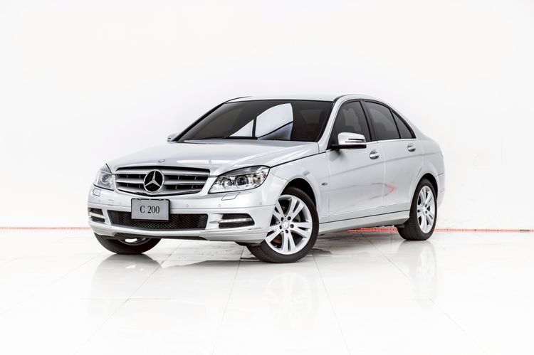 รถ Mercedes-Benz C-Class C200 สี เทา