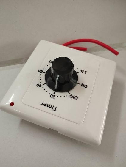 สวิตช์จับเวลา AC250V 15A  0-120 นาที ตัวควบคุมนับถอยหลังแบบกลไกอิเล็กทรอนิกส์ แม๊คคานิค ส่งในไทย รูปที่ 7