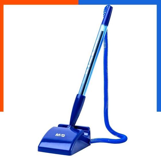 ปากกาตั้งโต๊ะ สีน้ำเงิน