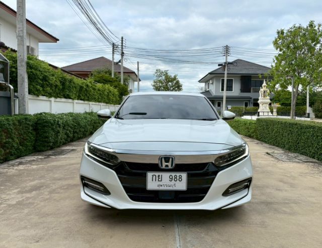 Honda Accord 2023 2.0 e:HEV Tech Sedan ไฮบริด ไม่ติดแก๊ส เกียร์อัตโนมัติ ขาว รูปที่ 3