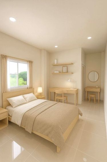 ตกแต่งครบ ขายบ้านเดี่ยวหรู 2 ชั้น บ้านศรีย้อย ต้นธง - ลำพูน บ้านใหม่สไตล์โมเดิร์น ของแถมจัดเต็ม ถูกมาก ใกล้ตัวเมืองลำพูน เชื่อมต่อเชียงใหม่ รูปที่ 4