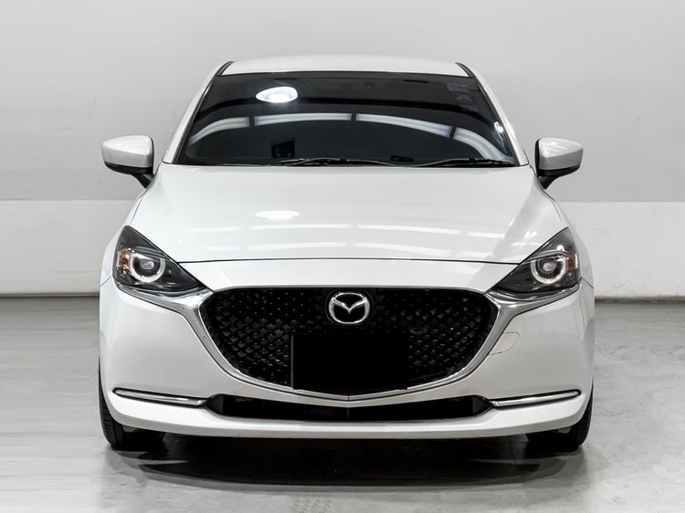 Mazda Mazda 2 2021 1.3 Skyactiv-G S Leather Sedan Sedan เบนซิน เกียร์อัตโนมัติ ขาว รูปที่ 2