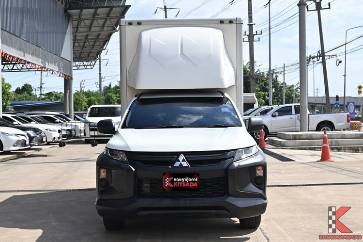 Mitsubishi Triton 2019 2.5 GL Pickup ดีเซล ไม่ติดแก๊ส เกียร์ธรรมดา ขาว รูปที่ 2