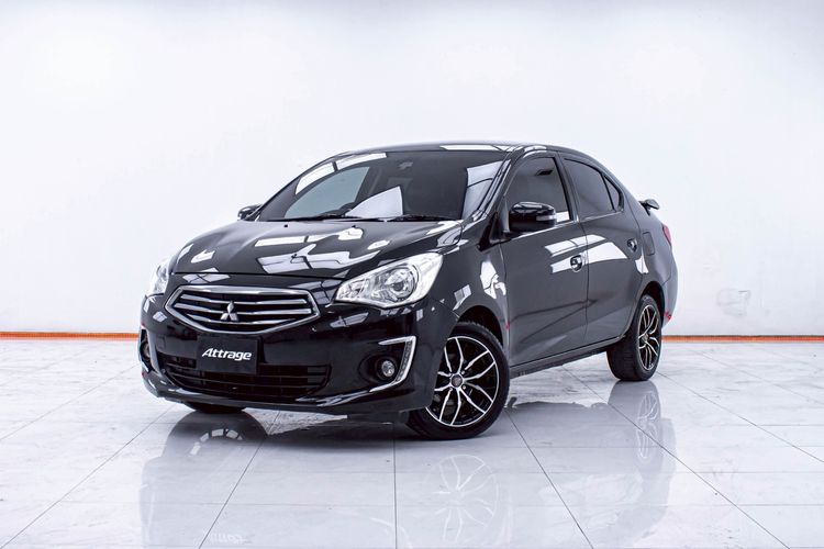 รถ Mitsubishi Attrage 1.2 GLS สี ดำ