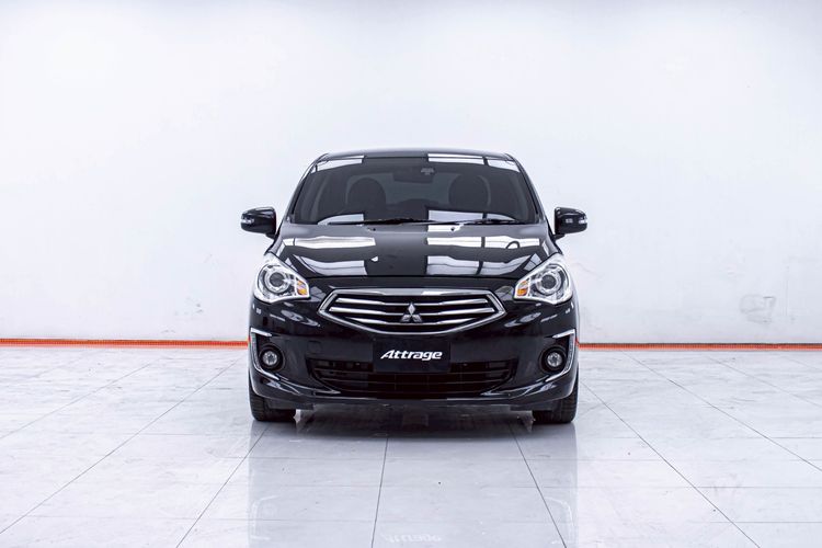 Mitsubishi Attrage 2018 1.2 GLS Sedan เบนซิน ไม่ติดแก๊ส เกียร์อัตโนมัติ ดำ รูปที่ 4