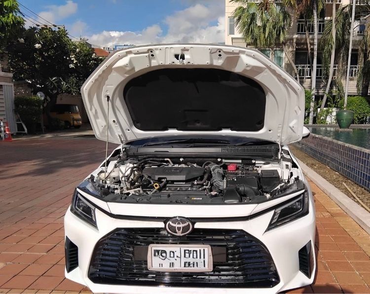 Toyota Yaris ATIV 2023 1.2 E Sedan เบนซิน ไม่ติดแก๊ส เกียร์อัตโนมัติ ขาว รูปที่ 3