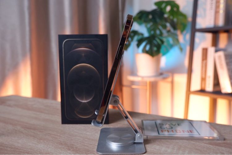 iPhone 12 Promax 256GB สี Gold เครื่องสวย ราคาเพียง 13,500.- มีประกันร้าน 60วัน รูปที่ 3