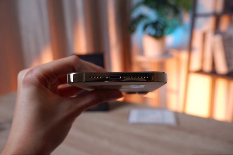 iPhone 12 Promax 256GB สี Gold เครื่องสวย ราคาเพียง 13,500.- มีประกันร้าน 60วัน รูปที่ 5