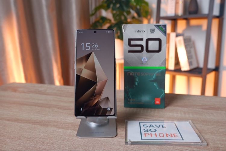 Infinix Note 50 Pro Plus 5G 256GB สี Gray เครื่องสวย ราคาเพียง 9,590.- มีประกันร้าน 60วัน รูปที่ 2