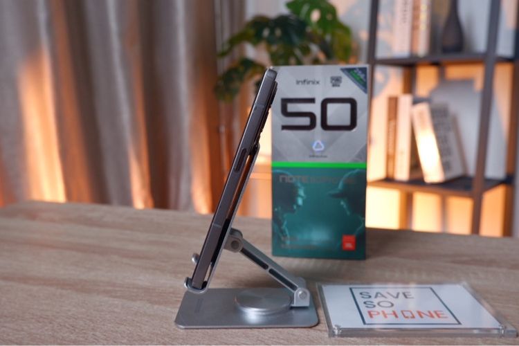 Infinix Note 50 Pro Plus 5G 256GB สี Gray เครื่องสวย ราคาเพียง 9,590.- มีประกันร้าน 60วัน รูปที่ 3