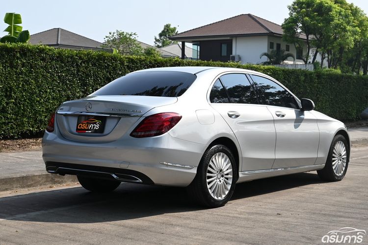 Mercedes-Benz C-Class 2015 C300 Sedan ไฮบริด ไม่ติดแก๊ส เกียร์อัตโนมัติ บรอนซ์เงิน รูปที่ 3