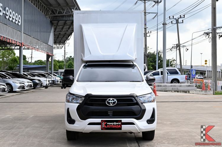 Toyota Hilux Revo 2022 2.4 Entry Pickup ดีเซล ไม่ติดแก๊ส เกียร์อัตโนมัติ ขาว รูปที่ 2