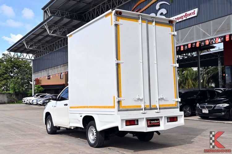 Toyota Hilux Revo 2022 2.4 Entry Pickup ดีเซล ไม่ติดแก๊ส เกียร์อัตโนมัติ ขาว รูปที่ 3