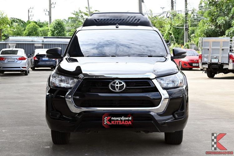 Toyota Hilux Revo 2022 2.4 Z Edition Entry Pickup ดีเซล ไม่ติดแก๊ส เกียร์อัตโนมัติ ดำ รูปที่ 2