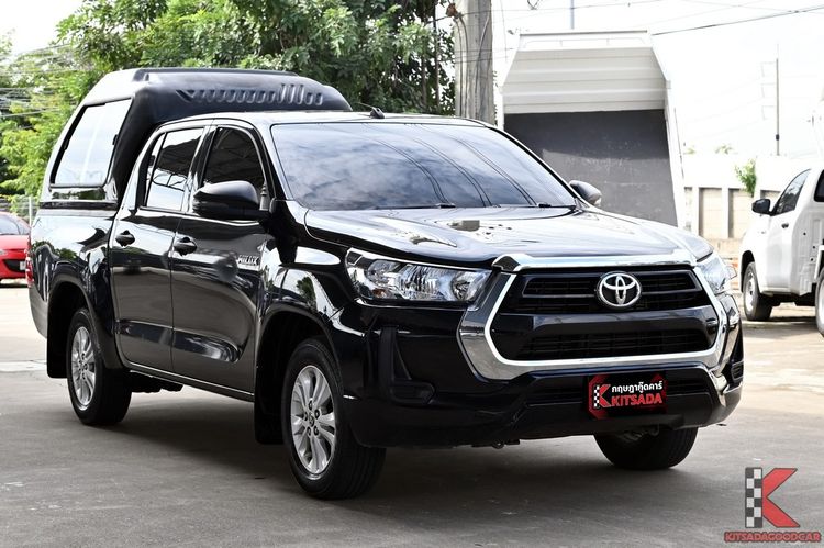 Toyota Hilux Revo 2022 2.4 Z Edition Entry Pickup ดีเซล ไม่ติดแก๊ส เกียร์อัตโนมัติ ดำ