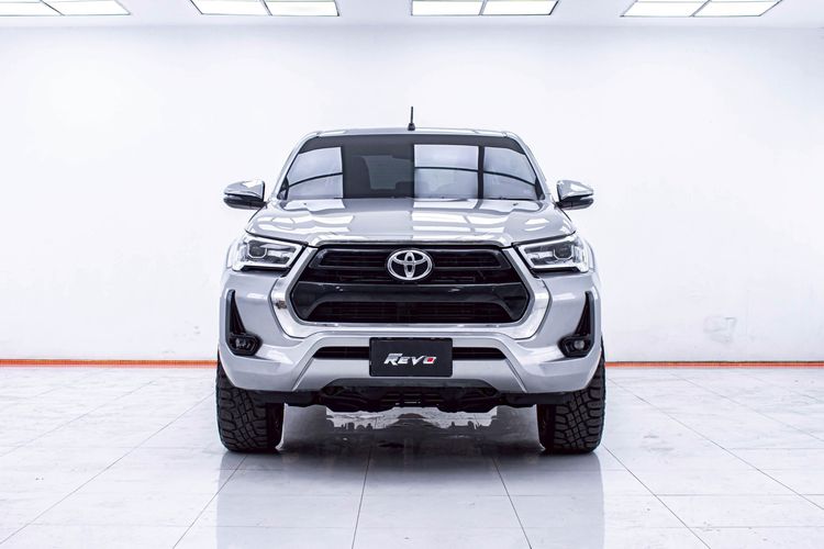 Toyota Hilux Revo 2022 Double Cab 2.4 Entry Prerunner Pickup ดีเซล ไม่ติดแก๊ส เกียร์ธรรมดา เทา รูปที่ 4