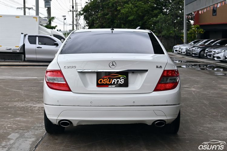 Mercedes-Benz C-Class 2010 C230 Sedan เบนซิน ไม่ติดแก๊ส เกียร์อัตโนมัติ ขาว รูปที่ 4