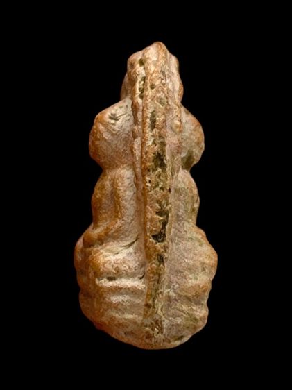 พระรอด กรุวัดมหาวัน พิมพ์กลาง (สองหน้า) พุทธคุณคูณสอง(083) รูปที่ 4