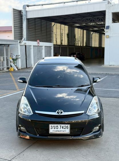 Toyota Wish 2007 2.0 Q Limited Utility-car เบนซิน LPG เกียร์อัตโนมัติ ดำ รูปที่ 2