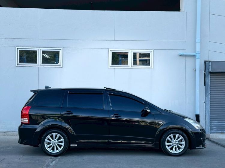 Toyota Wish 2007 2.0 Q Limited Utility-car เบนซิน LPG เกียร์อัตโนมัติ ดำ รูปที่ 3