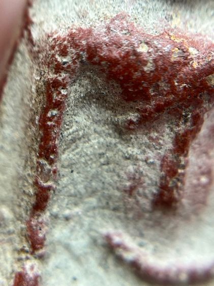 พระสมเด็จนางพญาเนื้อสีแดงพิมพ์เขาโค้ง(079) รูปที่ 5