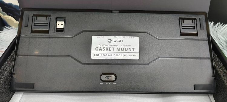 คีย์บอร์ด SARU Neptune76 (KX76) Gasket Mount Hot-Swap Knob TFT Screen ครบกล่อง รูปที่ 6