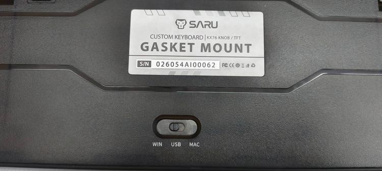 คีย์บอร์ด SARU Neptune76 (KX76) Gasket Mount Hot-Swap Knob TFT Screen ครบกล่อง รูปที่ 7