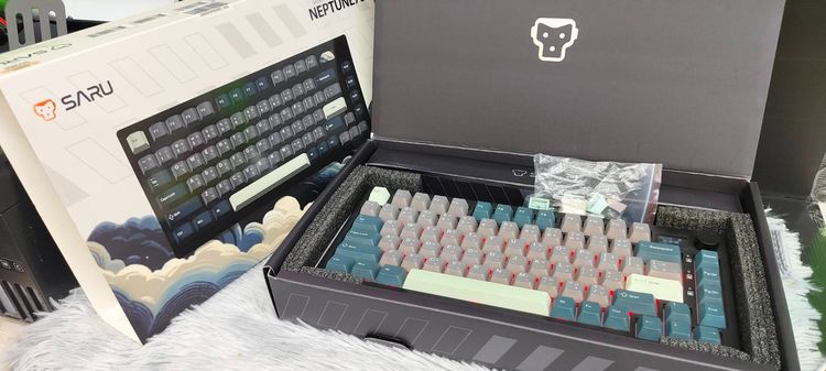 คีย์บอร์ด SARU Neptune76 (KX76) Gasket Mount Hot-Swap Knob TFT Screen ครบกล่อง รูปที่ 9