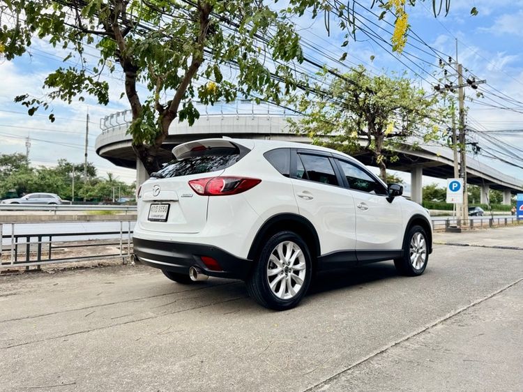 Mazda CX-5 2015 2.5 S Utility-car เบนซิน ไม่ติดแก๊ส เกียร์อัตโนมัติ ขาว รูปที่ 4