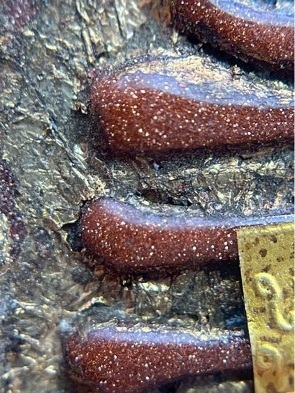 พระสมเด็จพิมพ์ใหญ่เนื้อทรายทองหินแห่งความร่ำรวยโดยเชื่อว่าช่วยดึงดูดโชคลาภ เงินทอง และความเจริญรุ่งเรือง ความมั่งคั่ง รูปที่ 10