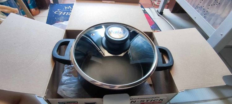 หม้อต้มแบบ non stick ไม่ติดก้นหม้อ แบรนด์seagull รูปที่ 2