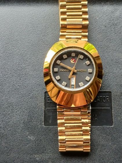 นาฬิกา RADO ไดสตาร์เรือนทองฝังเพชรของแท้ รูปที่ 2