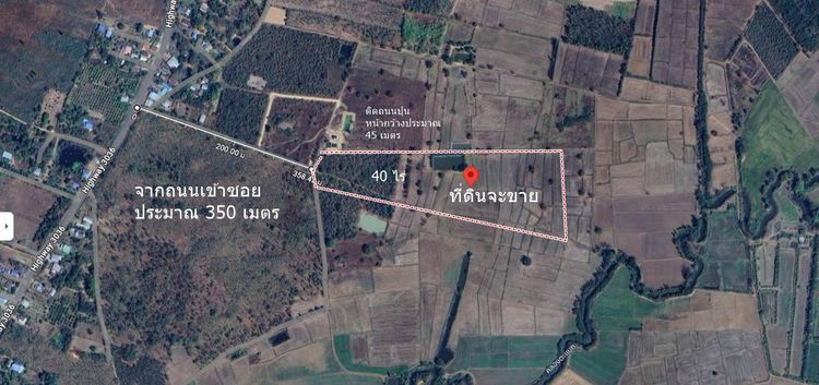 ขายที่ดิน 40 ไร่ ต.ตะกุดไร อ.ชนแดน ไร่ละ 85,000 บาท รูปที่ 4