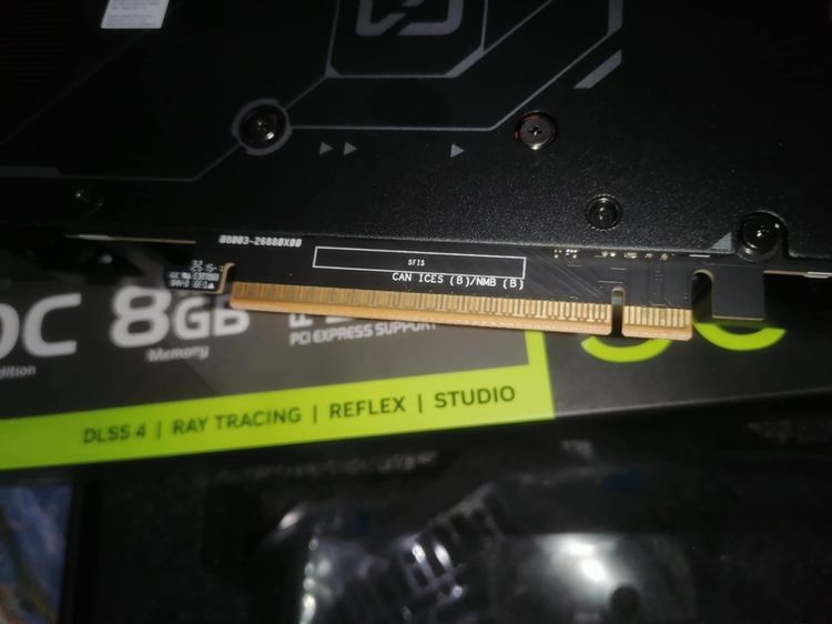 การ์ดจอ ASUS Dual GeForce RTX™ 5060 8GB ครบกล่องแท้ๆ  GDDR7 OC Edition VGA Card ตัวนี้บูสแรงเสียงพัดลมเงียบ บูสปกติถึง 2535MHz    ประกันของแ รูปที่ 3