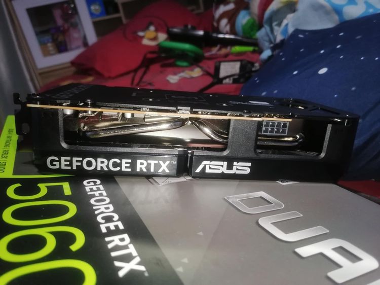 การ์ดจอ ASUS Dual GeForce RTX™ 5060 8GB ครบกล่องแท้ๆ  GDDR7 OC Edition VGA Card ตัวนี้บูสแรงเสียงพัดลมเงียบ บูสปกติถึง 2535MHz    ประกันของแ รูปที่ 6