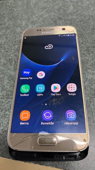 ขาย samsung s7 ไปทำอะไหล่ เปิดติด ใช้งานลื่น ทุกฟังชั่น หน้าจอแตกร้าว ทัชใช้งานได้ ไม่ติด จีเมล ฝาหลังเทียบ ร้าว หลุด รูปที่ 10